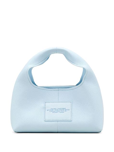 Marc Jacobs The Mini Sack Tote Bag Blue Farfetch