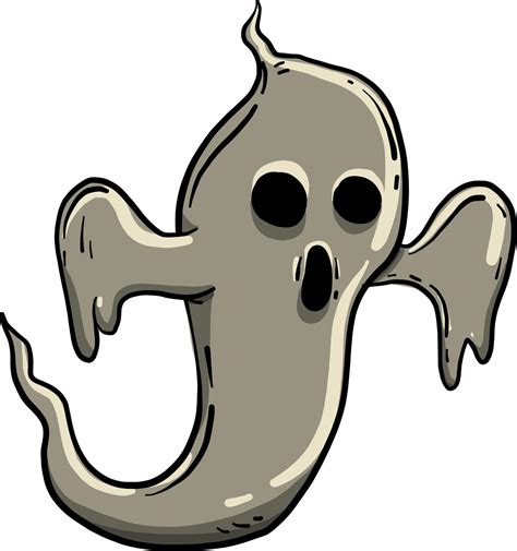 Ghost with eyes, illustration, vector on white background 13488364 ...