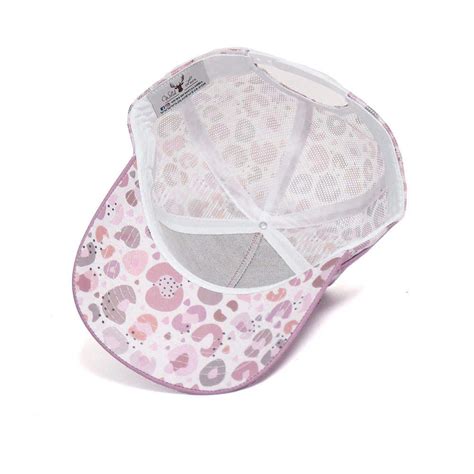 Wild Lace Trucker Cap Nude Leopard Roundyard