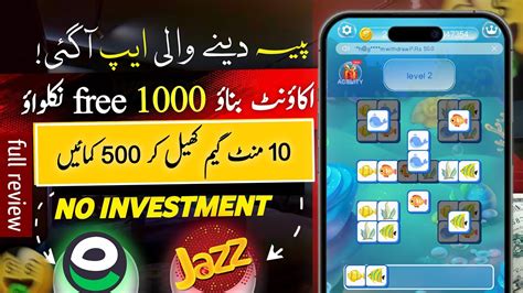 Rs1000 Singn Up Bonus Today Easypaisa Jazzcash Earning App Earn