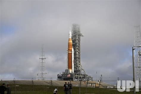 Photo Sls Rocket Stands On Launch Complex B At The Kennedy Space