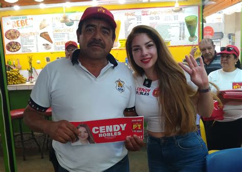 Cendy Robles Visit Su Amado Mercado Arg Elles De Ciudad Victoria