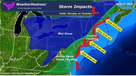 Weather Madness Coastal Storm Impacts WeatherMadness All The Weather