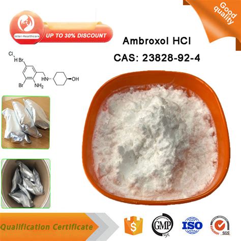 High Quality Raw Ambroxol Hcl Powder Cas 23828 92 4 Ambroxol
