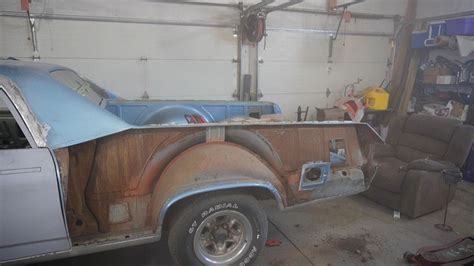 1970 El Camino Quarter Panel Replacement And Mini Tubbing Part 1