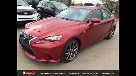 Đánh Giá Chi Tiết Lexus Is 250 Màu đỏ Chinh Phục đường đua Với Hiệu