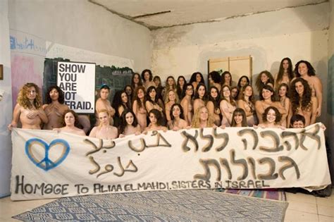 40 Israeli Women Pose For Nude Pictures China Org Cn