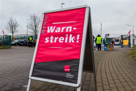 Pnv Warnstreik Bei Rsag Und Rebus Am Freitag Rostock Heute