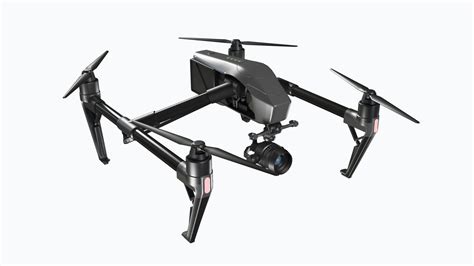 3d Model Drone Dji Inspire 2 Vr Ar Low Poly Cgtrader