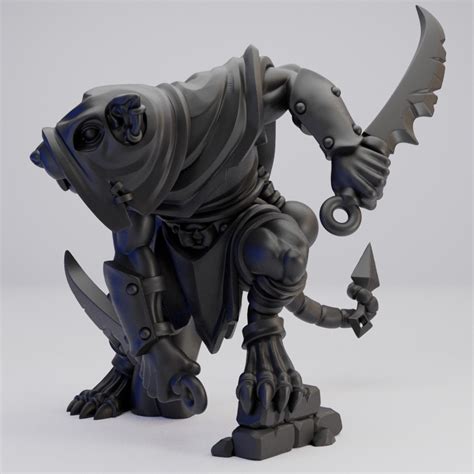 Hot Goblin マスタースプリンター ミニチュア ホットゴブリン ラットフォーク 斥候