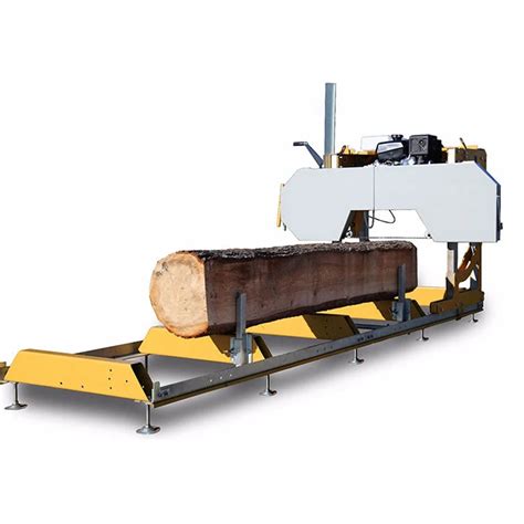 Jerry Horizontal Sawmill Portable Bandsaw Mill Wood Cutting Machine