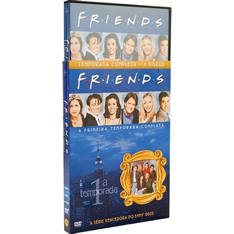 Dvd Friends 1ª Temporada 4 discos Submarino