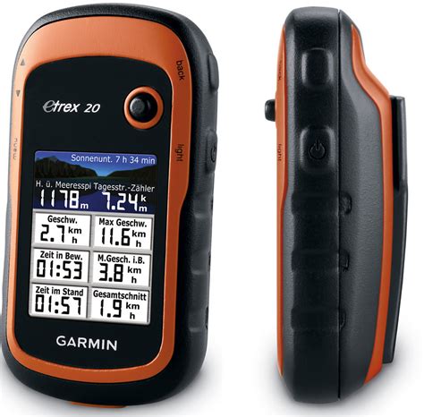 Navigátor Garmin Etrex 20: recenze, specifikace, funkce provozu a ...