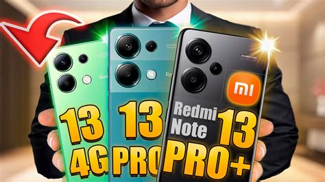 Redmi Note 13 4g Vs Redmi Note 13 Pro 4g Vs Redmi Note 13 Pro Plus⚡full