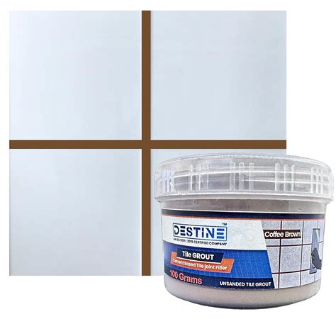 Destine® Tile Grout 16 Colours All Packs 100 Gm 400 Gm 800 Gm 1 Kg 3 Kg 5 Kg