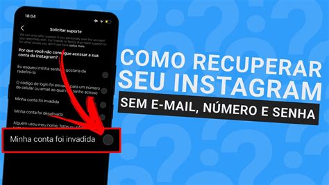 Como Recuperar Sua Conta Do Instagram Sem E Mail Sem NÚmero E Sem