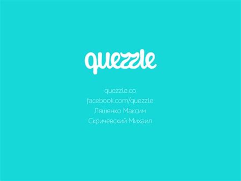 Quezzle Official Presentation | PPT