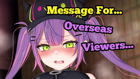 Towa's Message to Overseas Viewers - YouTube