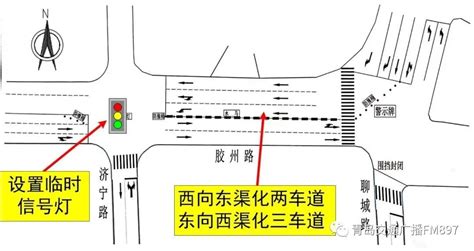 青岛人出行注意！今起实施，多个路口交通组织优化方案公示