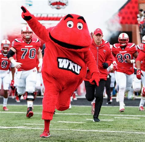 Meet Wkus Mascot Big Red Ahead Of Ohio State Vs Western Kentucky