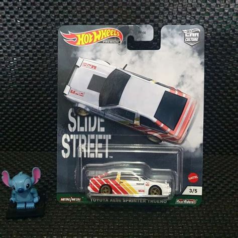 Promo Hot Wheels Toyota Ae Sprinter Trueno Slide Street Premium Car Cultur Diskon Di