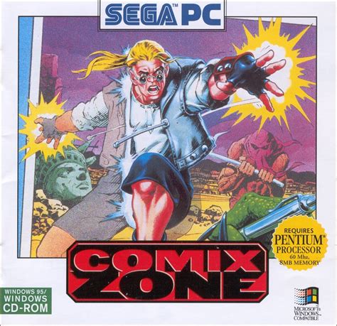 Comix Zone Cover Or Packaging Material Mobygames