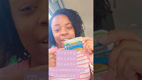 Ariana Grande Vocal Gummies Review Arianagrande Shorts Cover