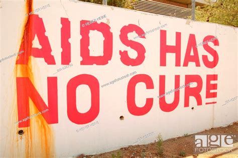 HIV AIDS Sex Education Posters Francistown Botswana Africa Stock Photo Picture And Rights