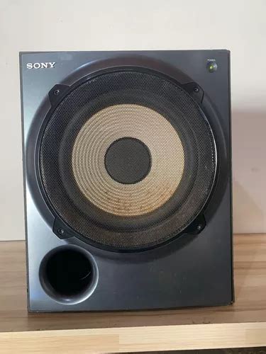 Subwoofer Ativo Sony Muteki Ss wp5000 165 Rms Leia Descrição