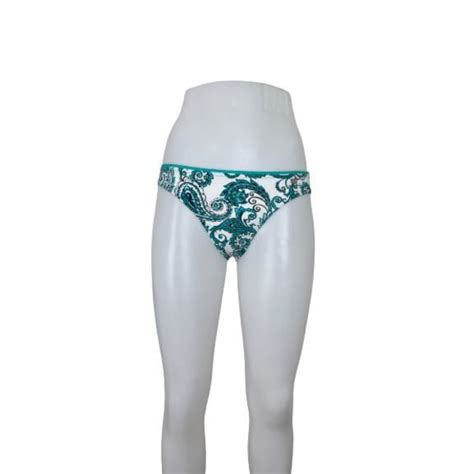 Sloggi Swim Ocean Waves Mini Bikini Trosa Green Fyndiq