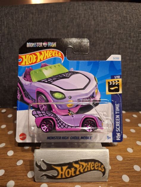Hot Wheels HW Screen Time Monster High Ghoul Mobile S