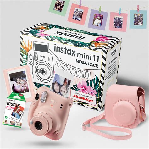 Aparat FUJIFILM Instax mini 11 Różowy Mega Pack 9957604136