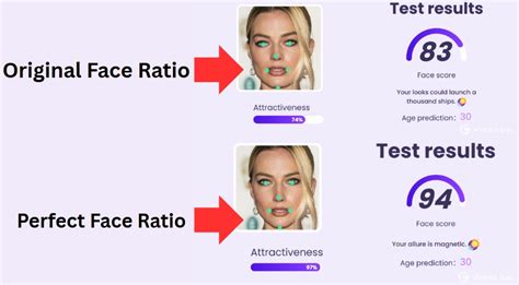 perfect face test   face ratio filter easily