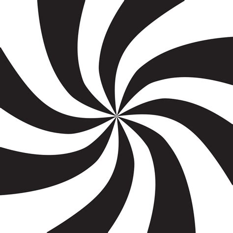 Black And White Swirl Design