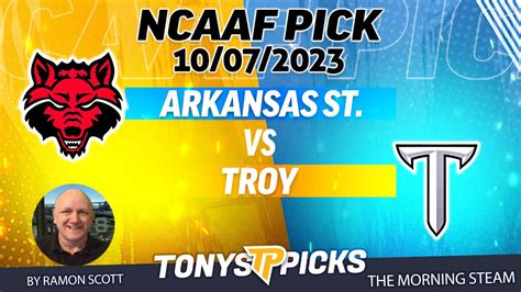 Arkansas St Vs Troy 1072023 Week 6 Free College Football Picks