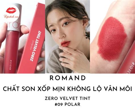 Review Son Romand Polar Màu Hồng Sữa Đẹp Nhất Hot Nhất