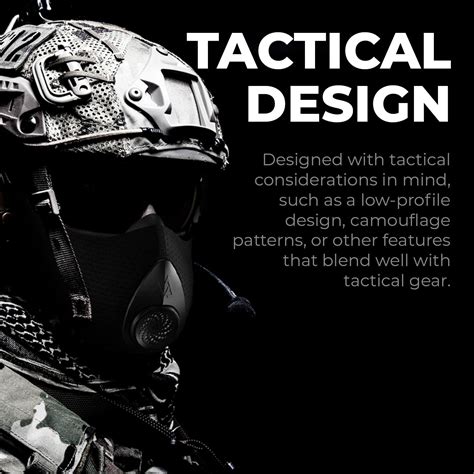 Tactical Filtration Mask | High Air Filter Mask