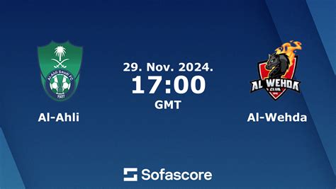 Estatísticas De Al Wehda X Al-ahli