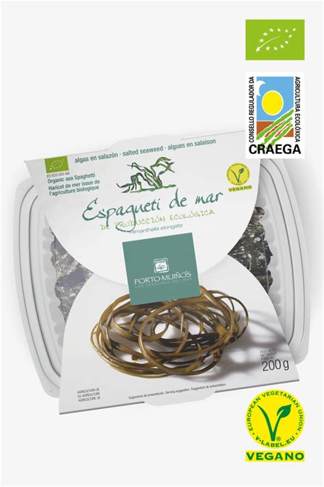 ALGA ESPAGUETI DE MAR BIO EN SALAZÓN Portomuiños