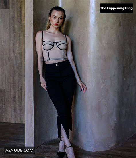 Noelia Marzol Sexy Photoshoot Posing With Delfi Dilavello In A Hot Lingerie Aznude