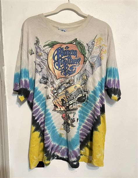 Vtg The Allman Brothers Band Mushroom Express Li Gem