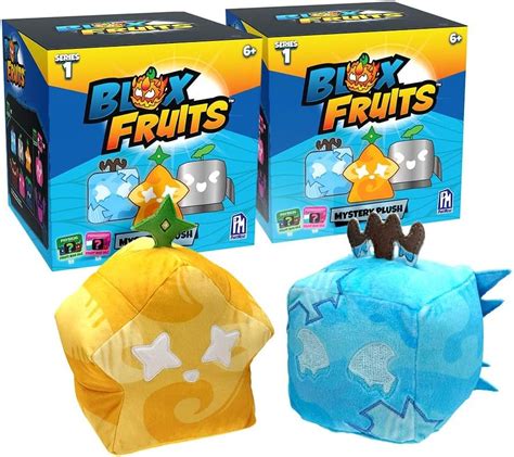 PhatMojo BLOX Fruits Mystery Fruit Collectible Plush 2 Pack 4 Tall