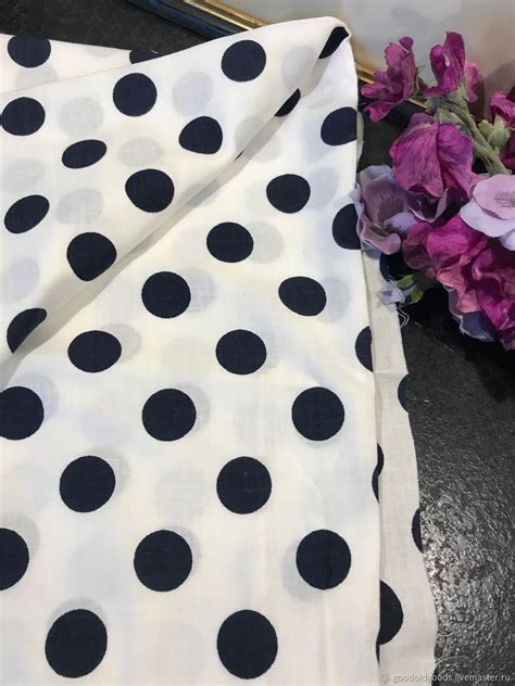 Ткань батист "Серый горох", Европа купить в интернет-магазине Ярмарка ...