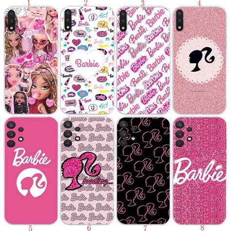 Infinix Hot 10 Lite 10 Play 10i 11S NFC Note11 Pro 11S S5 Pro X660 Anime Barbie Pattern New Soft