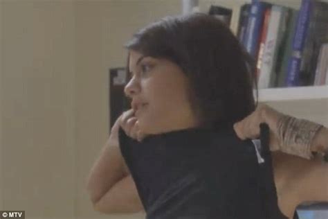 MTV Skins Sofia Black D Elia Who Plays Sex Crazed Lesbian Defends Show Daily Mail Online