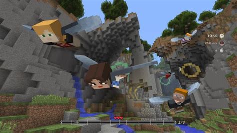 Minecraft Free Console Update Adds Glide Mini Game