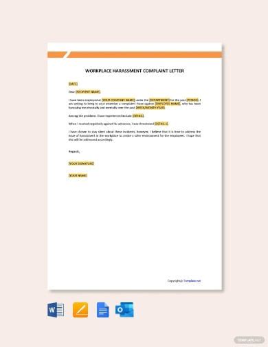 Complaint Letter 37 Free Word Pdf Format Download