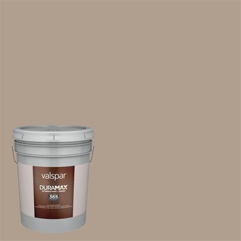 Valspar Duramax Satin Woodland Stone 2007 9c Latex Exterior Paint Primer 5 Gallon In The