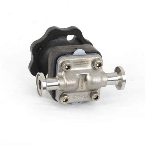Itt 12″ 316l Stainless Steel Sanitary Tri Clamp Diaphragm Valve High