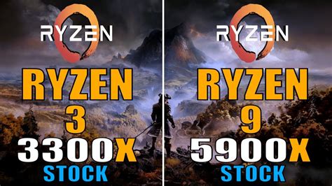 Ryzen 3 3300x Vs Ryzen 9 5900x Rtx 3080 Pc Gameplay Test